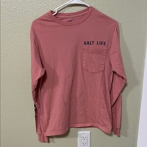 Salt Life Dusty Rose Long Sleeve Tee